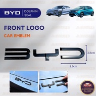 BYD Emblem Logo Front Bonnet BYD Seal Dolphin Car Logo Sticker Seal Accessories Dolphin Accessories