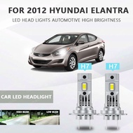 FOR 2012 HYUNDAI ELANTRA Car LED Headlight H7 Super bright LED car headlights