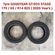 GOODYEAR GT-ECO STAGE Tyre 175 / 65 / R14 - 82S ( 2020 Year's )  / Tayar 14 Inch Inci / Tire 14"