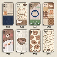Realme C11 / C11 2020 / C11 2021 / C20 case with Cute Bear wool pattern
