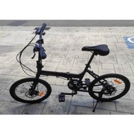 IRLAND GINORI PRO-24 鋁合金 碟剎 後避震折疊車 451大板輪 SHIMANO 24速摺疊單車