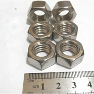 Ss hex nut / ss nut (1/2 inch stainless steel nut)