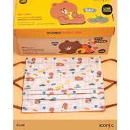 🐻 ICONIC × LINE FRIENDS 🐻 4 Ply Medical Face Mask 🐻 ICONIC × KÓI 🐻 4 Ply Medical Face Mask