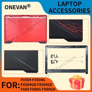 For FX504 FX504G FX504GD FX504GM FX80 FX80G FX80GD FZ80 Laptop LCD Back Cover Front Bezel Hinges