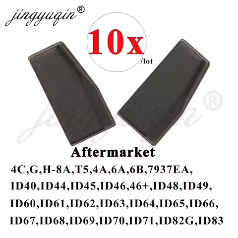 10pcs Car key Carbon Transponder Chip 4D ID 40 44 45 46 48 49 60 61 62 63 64 65 66 67 68 69 70 71 ID
