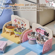 FAYSHOWSG Storage Rack, Dopamine Removable Pet Snack Storage Table, Creative Adjustable Multifunctio