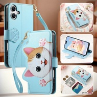 5 Card Slots Phone Case for OPPO A5i A60 A98 A79 A58 A78 A16 A54 A53 A33 A92 A52 A57 A77 A17 A17k 3D