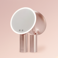 Yoole Makeup Mirror กระจกแต่งหน้าพร้อมไฟ LED แบบตั้งโต๊ะ CRI95 แบตเตอร์รี่2000mAh