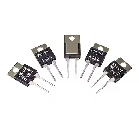 5PCS Temperature Controller Ksd-01f/juc-31f Control Switch Normally Open/closed Relay Sensor 0 5 10 