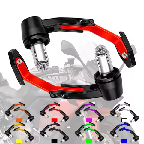 Motorcycle handguard CNC Aluminum Alloy Hand Guards Easy to Install Anti-drop Hand Guard Plug Motorc