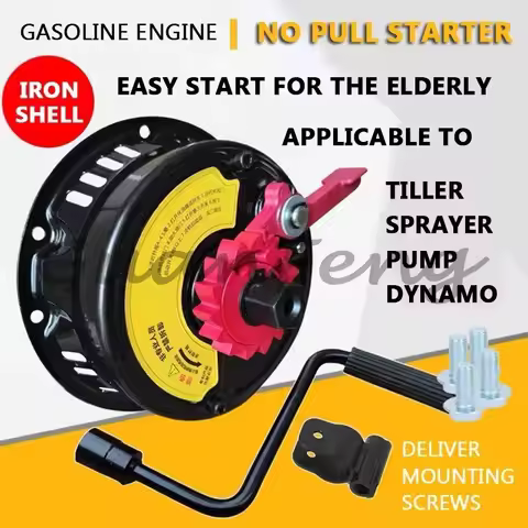 168/170F Hand-cranked cordless starter, engine, micro-farming sprayer, water pump, generator