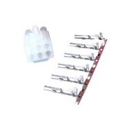 10pcs 6 PIN DC POWER CABLE SOKET PLUG CONNECTOR Untuk ICOM KENWOOD FT-840 FT-847 FT-857 FT-890 FT-89