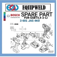 SPARE PART - BOSCH DC MOTOR / ELECTRONIC MODULE / GEAR BOX / HOUSING FOR GSB14,4-2-LI CORDLESS (ORIG