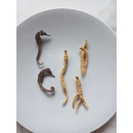 Kl MAI HA Dried 2pcs+GINSENG Root 3pcs