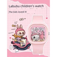 jam tangan budak jam tangan jam tangan budak perempuan Labubu labubu Co-Branded Children's Watch Gir