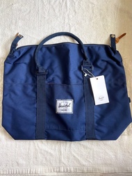 全新正版 Herschel Supply Co. Strand Duffel Bag Navy Blue 28.5 Liters｜海軍藍色行李袋 輕便攜帶旅行袋