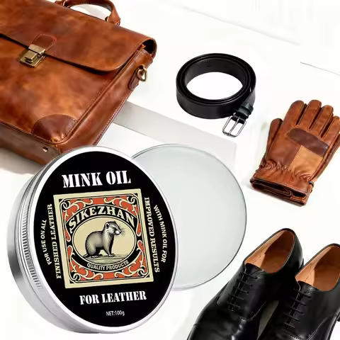 Leather Cleaning Polishing Balm All Leather Products Accessories – Natural Odorless Care Cream for S