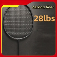 Carbon Aluminum Alloy Frame Badminton Racket 28lbs