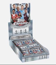 [原箱 Sealed Case] 2025-26 Topps Chrome UCC Hobby 歐冠 歐聯 UEFA Club Competitions Champions League 曼聯 曼城 