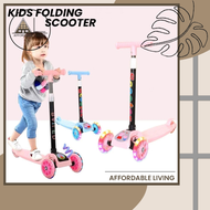 Affordable Living / Kids Outdoor Toy Folding Scooter For Boys and Girls Foldable Scooter Game