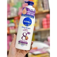 Sữa dưỡng thể nivea trắng da ban đêm chai vòi 350ml