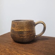 柴燒陶絞泥馬克杯 / 咖啡杯