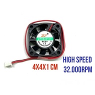 DC Fan 5V 4cm Cooling Fan 4 cm 5V 5 VOLT 5Volt 4x4 Mini PC Fan