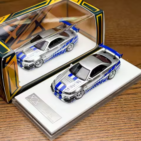 404 Error 1:64 R34 resin car model