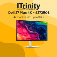 Dell S2725QS 27 Plus 4K Monitor เดลล์ จอมอนิเตอร์ 27 นิ้ว 99% sRGB 120Hz รับประกัน 3 ปี On-Site