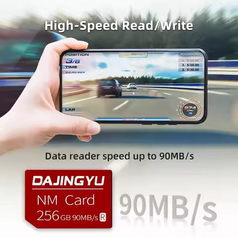 Nano Memory Micro SD Card 64GB 128GB 256GB 90Mb/s NM Ncard Compatible with HUAWEI Mobile Phones Y9a