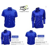 KEMEJA Corporate Shirt ROYAL BLUE FC899G SHORT, FC999G LONG BRAND MR.2