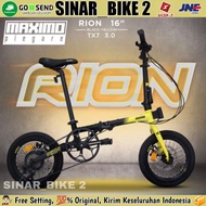 PROMO SPECIAL Sepeda Lipat 16 Inch Maximo Piegare CYCLO 3.0 7 Speed &amp; 16 Inch MAXIMO Piegare RION TX7 3.0