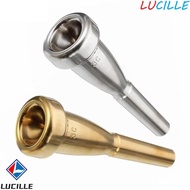LUCILLE Trumpet Mouthpiece, Alloy Plating Design Small Mouthpiece, Instrument Accessories Replacemen
