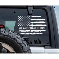 Saya Adalah Charlie Kirk Sekarang, Pelekat Bampar Kereta, Barangan Charlie Kirk, Wira Amerika Sejati