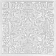 A La Maison Ceilings R124 Lucas's Shield Foam Glue-up Ceiling Tile (256 sq. ft./Case), Pack of 96, P