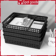 WIN Plastic Storage Basket File Tray Tabletop A4 Document  Organizer Office