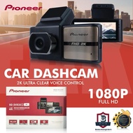 Pioneer ND-DVR30s P7 Dashcam DVR Car Recorder 2K HDR Front and Rear Camera Voice Control Wifi Phone 