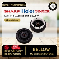 SHARP HAIER SINGER Washing Machine Spin Bellow/Getah Spin Mesin Basuh 96mm-12mm