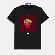 Kaos As Roma Logo Baju TShirt Bola Suporter As Roma Giallorossi