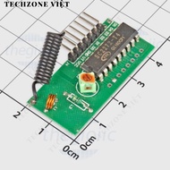 2272-T4-433Mhz 433Mhz RF Receiver Circuit With Antenna TechZone Viet