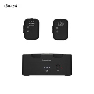 M-VAVE SWS12 WP-12 2.4G หูฟังไร้สายระบบตรวจสอบเครื่องส่งสัญญาณแบบชาร์จไฟได้ 2 เครื่องรับพร้อมปุ่มปรั