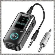 (GJFZ) Bluetooth 5.4 Transmitter Receiver Wireless Aux Bluetooth Adapter for TV/Airplane/Car/HiFi/Sp