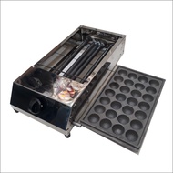 kompor gas takoyaki 1 tungku + cetakan 28L