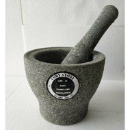 18cm Original Stone Mortar and Pestle Stone Grinder SET With Pestle Mortar and Pestle Stone Grinder