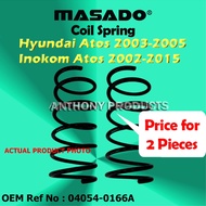 MASADO Inokom Atos 2002 Hyundai Atos Front and Rear Coil Spring (2 Pieces)