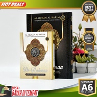 Ar Rahman A6 Hard Cover Color Tajweed Quran, Colored Tajweed Translation Quran, A6 Tajweed Quran