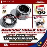 Bearing Pully Set UNIVERSAL USE YAMAHA 2PCS Ring HONDA 20X29X18 22X29X18 91109-KOR-T01 Banbu Driven 
