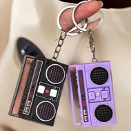[F&O] 1 Piece Mini Recording Pendant Creative Funny Mini Radio Recorder Music Toys Classical Bag Orn