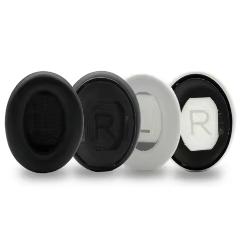 Replacement Ear Pads Cushions for Bose QC45 QuietComfort 45 Headphone Softer Protein Leather Earpads