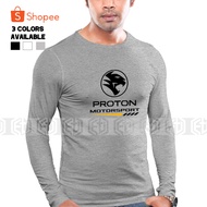 [3 WARNA] Proton Motorsport T Shirt Logo Long Sleeve X70 R3 Racing Motorsport Baju Murah Sale Pakaia